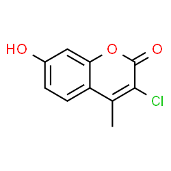 ChemSpider 2D Image | chlorferon | C10H7ClO3