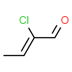 ChemSpider 2D Image | (2Z)-2-Chloro-2-butenal | C4H5ClO