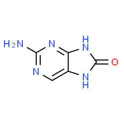 ChemSpider 2D Image | 2-Amino-7,9-dihydro-8H-purin-8-one | C5H5N5O
