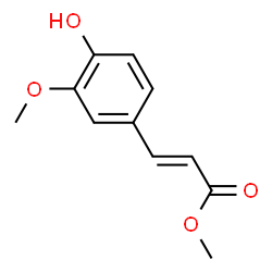 ChemSpider 2D Image | Methyl ferulate | C11H12O4