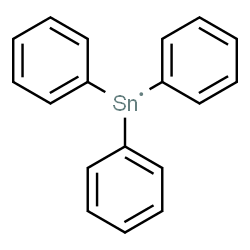ChemSpider 2D Image | Triphenylstannyl | C18H15Sn