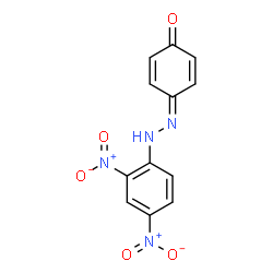 ChemSpider 2D Image | 1,4-Benzoquinone-DNPH | C12H8N4O5