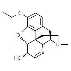 ChemSpider 2D Image | Ethylmorphine | C19H23NO3