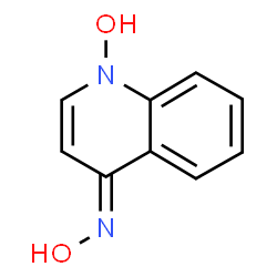 ChemSpider 2D Image | (4E)-4-(Hydroxyimino)-1(4H)-quinolinol | C9H8N2O2