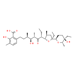 ChemSpider 2D Image | Lasalocid A | C34H54O8