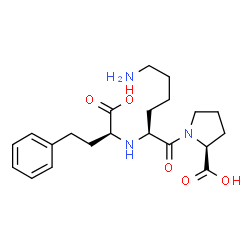 ChemSpider 2D Image | Lisinopril | C21H31N3O5