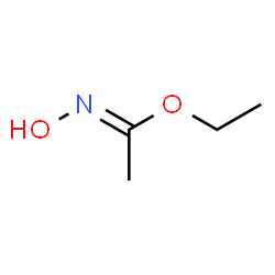 ChemSpider 2D Image | Ethyl acetohydroxamate | C4H9NO2