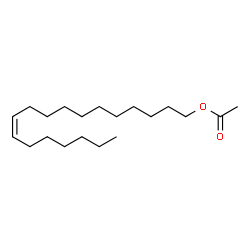 ChemSpider 2D Image | 11-cis-Vaccenyl acetate | C20H38O2