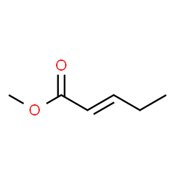 ChemSpider 2D Image | Methyl (2E)-2-pentenoate | C6H10O2