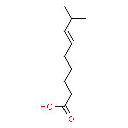 ChemSpider 2D Image | 8-methylnon-6-enoic acid | C10H18O2