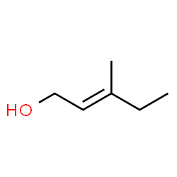 ChemSpider 2D Image | (2E)-3-Methyl-2-penten-1-ol | C6H12O