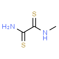 ChemSpider 2D Image | N-Methylethanebis(thioamide) | C3H6N2S2
