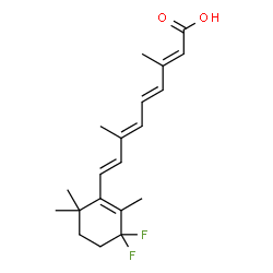 ChemSpider 2D Image | 4,4-Difluororetinoic acid | C20H26F2O2