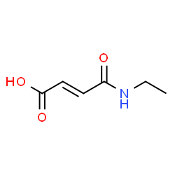 ChemSpider 2D Image | (2E)-4-(Ethylamino)-4-oxo-2-butenoic acid  | C6H9NO3
