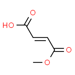 ChemSpider 2D Image | Monomethyl fumarate | C5H6O4