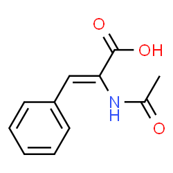ChemSpider 2D Image | DL-N-Acetaminocinnamic Acid | C11H11NO3