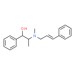 ChemSpider 2D Image | Cinnamedrine | C19H23NO