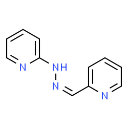 ChemSpider 2D Image | 2-[(Z)-(2-Pyridinylhydrazono)methyl]pyridine | C11H10N4