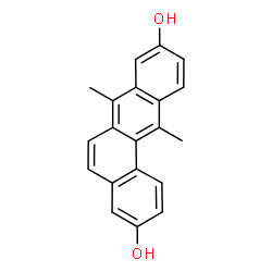 ChemSpider 2D Image | 7,12-Dimethyl-3,9-tetraphenediol | C20H16O2
