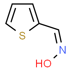 ChemSpider 2D Image | thiophene-2-aldoxime | C5H5NOS