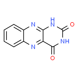 ChemSpider 2D Image | alloxazine | C10H6N4O2