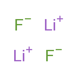 ChemSpider 2D Image | Lithium fluoride (1:1) | F2Li2