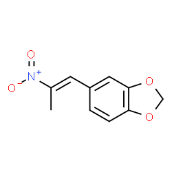 ChemSpider 2D Image | 5-(2-NITRO-PROPENYL)-BENZO(1,3)DIOXOLE | C10H9NO4