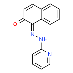 ChemSpider 2D Image | 1-(2-pyridylazo)-2-naphthol | C15H11N3O