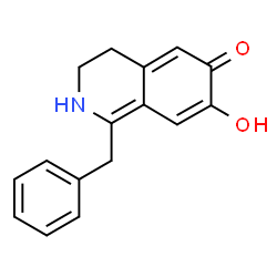 ChemSpider 2D Image | 1-Benzyl-7-hydroxy-3,4-dihydro-6(2H)-isoquinolinone | C16H15NO2