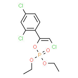 ChemSpider 2D Image | (Z)-Chlorfenvinfos | C12H14Cl3O4P