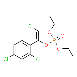 ChemSpider 2D Image | (E)-Chlorfenvinfos | C12H14Cl3O4P
