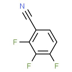 ChemSpider 2D Image | 2,3,4-Trifluorobenzonitrile | C7H2F3N
