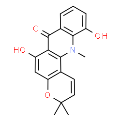 ChemSpider 2D Image | 5-Hydroxynoracronycin | C19H17NO4