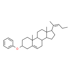 ChemSpider 2D Image | (20Z)-3-Phenoxychola-5,20(22)-diene  | C30H42O