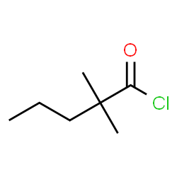 ChemSpider 2D Image | 2,2-Dimethylpentanoyl chloride | C7H13ClO