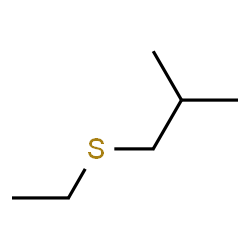 ChemSpider 2D Image | Ethyl isobutyl sulfide | C6H14S