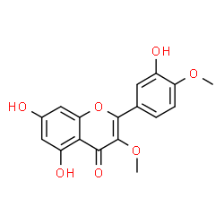 ChemSpider 2D Image | Quercetin 3,4'-dimethyl Ether | C17H14O7