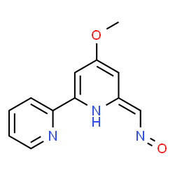 ChemSpider 2D Image | (6Z)-4-Methoxy-6-(nitrosomethylene)-1,6-dihydro-2,2'-bipyridine | C12H11N3O2