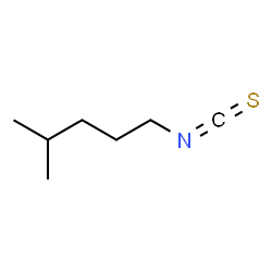 ChemSpider 2D Image | 4-Methylpentyl isothiocyanate | C7H13NS