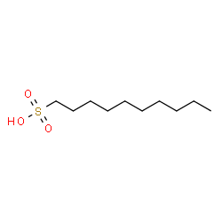 ChemSpider 2D Image | Decylsulfonic Acid | C10H22O3S