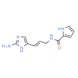 ChemSpider 2D Image | Clathrodin | C11H13N5O