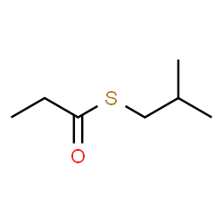 ChemSpider 2D Image | S-Isobutyl propanethioate  | C7H14OS