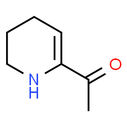 ChemSpider 2D Image | 2-acetyl-1,4,5,6-tetrahydropyridine | C7H11NO