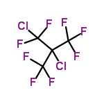 InChI=1/C4Cl2F8/c5-1(2(6,7)8,3(9,10)11)4(12,13)14