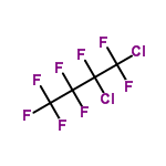 InChI=1/C4Cl2F8/c5-1(7,3(6,10)11)2(8,9)4(12,13)14