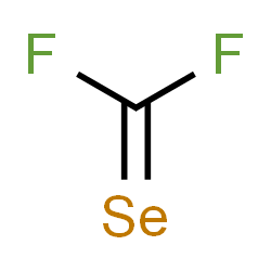 ChemSpider 2D Image | Carbonoselenoyl difluoride | CF2Se