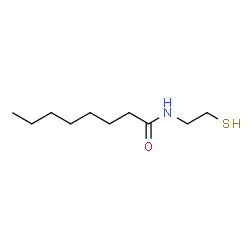 ChemSpider 2D Image | N-(2-SULFANYLETHYL)OCTANAMIDE | C10H21NOS