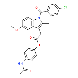 ChemSpider 2D Image | Apyramide | C27H23ClN2O5
