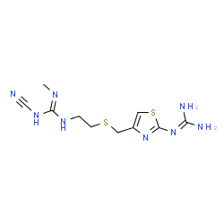ChemSpider 2D Image | Tiotidine | C10H16N8S2