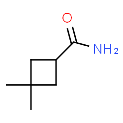 ChemSpider 2D Image | 3,3-Dimethylcyclobutanecarboxamide | C7H13NO